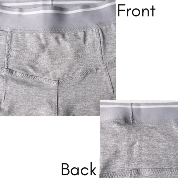 FP Movement Sanctuary Grey Ruffle Matching Active Sports Bra S Crop Leggings XS - Picture 11 of 16